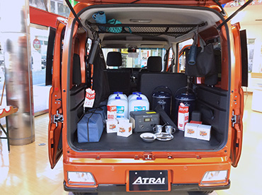 広々な荷室空間